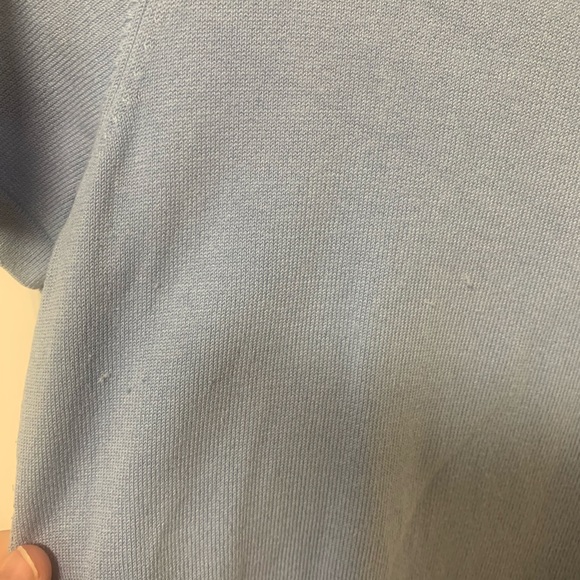 Cornflower Blue Kasper Women’s Top. Size S - Picture 4 of 5
